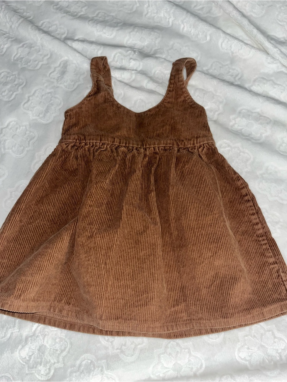 Carter's Brown Corduroy Pinafore Dress